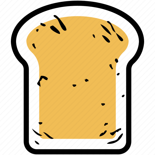 Bread, food, slice, toast, wheat, breakfast, bakery icon - Download on Iconfinder