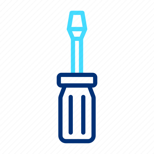 Screwdriver, service, repair, equipment, tool, construction, adjusting icon - Download on Iconfinder