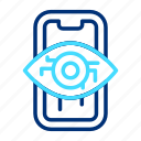 vision, computer, eye, technology, digital, security, circuit, concept