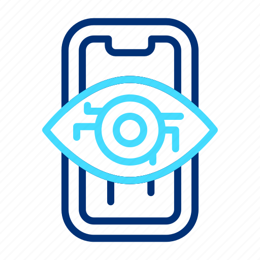 Vision, computer, eye, technology, digital, security, circuit icon - Download on Iconfinder