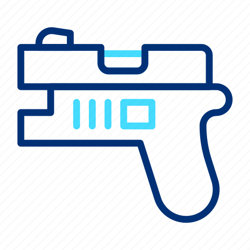 Futuristic, weapon, gun, blaster, space, military, handgun icon - Download on Iconfinder