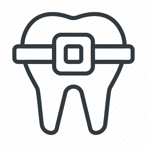 Dental, dentist, braces, teeth, hygiene, healthy, tooth icon - Download on Iconfinder
