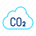 carbon, co2, cloud, dioxide, gas, concept, emission, exhaust