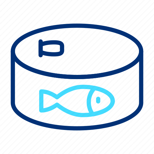 Fish, food, can, canned, seafood, sea, meal icon - Download on Iconfinder