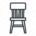 chair, furniture, wood, style, interior, wooden, isolated, background