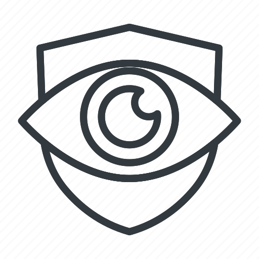 Eye, shield, cyber, security, safety, protection, insurance icon - Download on Iconfinder