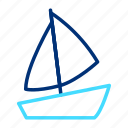 boat, yacht, sail, travel, cruise, marine, transportation, sailing