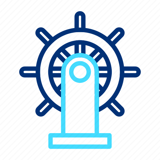 Wheel, ship, travel, boat, steering, nautical, helm icon - Download on Iconfinder