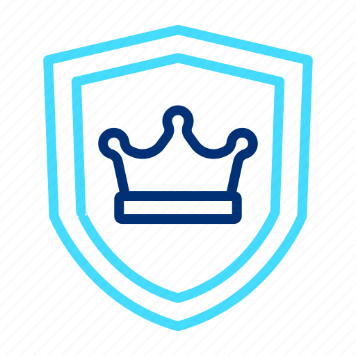 Shield, crown, king, royal, queen, sign, heraldic icon - Download on Iconfinder