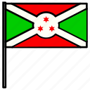 burundi, country, flag, international, nation