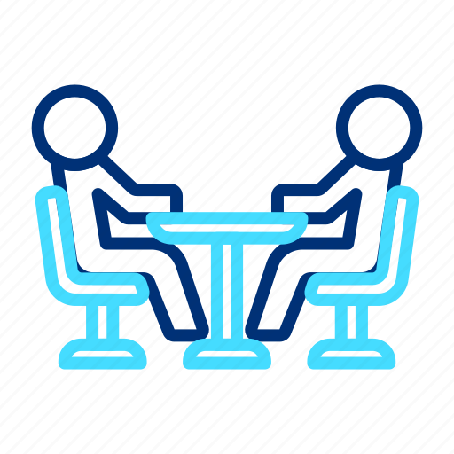 Meeting, conference, team, discussion, business, people, office icon - Download on Iconfinder