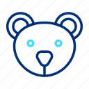 toy, bear, teddy, plush, animal, cute, art, isolated