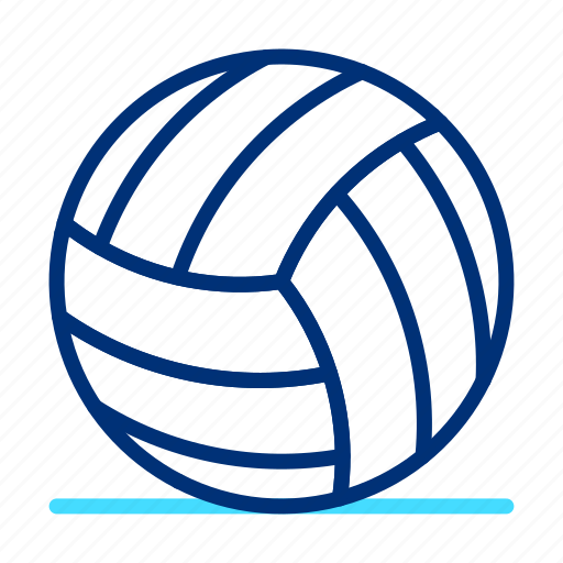 Ball, volleyball, sport, game, play, sports, isolated icon - Download on Iconfinder