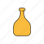 bottle, bottle icon, glass, glass icon 