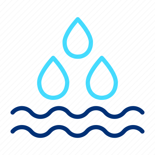 Drop, water, rain, liquid, droplet, nature, isolated icon - Download on Iconfinder