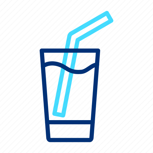 Water, drink, glass, tube, clean, clear, cup icon - Download on Iconfinder