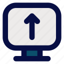 upgrade, update, up, business, computer, system, service, technology, direction, arrow