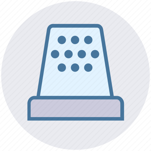 Knit, machine, sewing, tailoring, thimble icon - Download on Iconfinder
