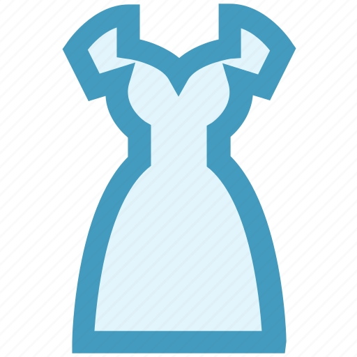 Clothes, dress, fashion, frock, lady, sewing icon - Download on Iconfinder