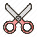scissors, cut, cutting, tool, equipment