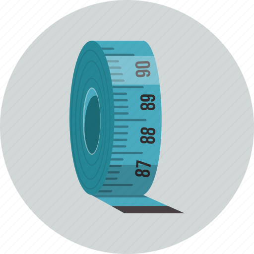 Centimeter, measure, meter, ruler, sewing, tape icon - Download on Iconfinder
