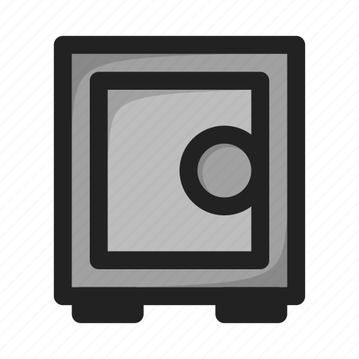 Deposit box, peter, safe, strongbox icon - Download on Iconfinder