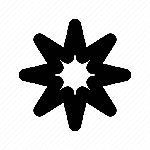 Nine, edges, star, geometry, shape, basic, geometrics icon - Download on Iconfinder