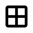 square, grid