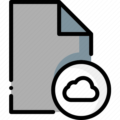 Cloud, colour, file, files, ultra icon - Download on Iconfinder