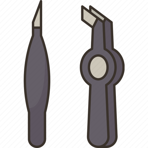 Tweezer, hair, picking, removal, beauty icon - Download on Iconfinder