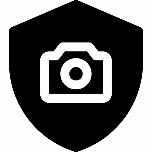 Camera, image, picture, protection, security, shield icon - Download on Iconfinder