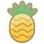 pineapple, tropical, food, fruit, sweet 