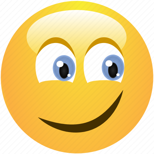 Cheerful, curious, cute, emoticon, positive, smile, smiley icon - Download on Iconfinder