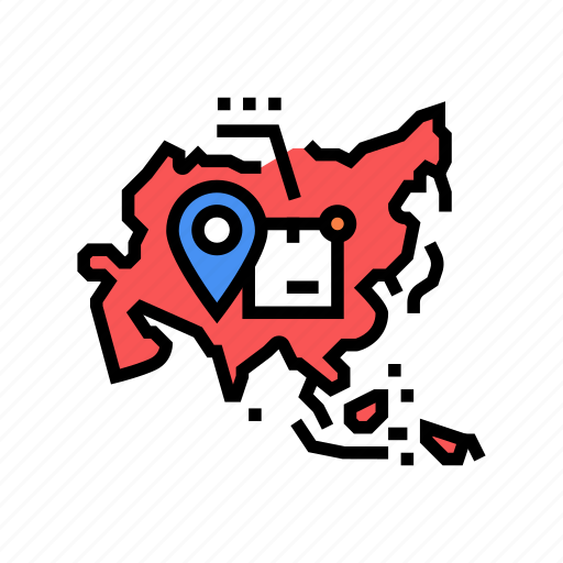 Asia, shipment, tracking, international, middle, east icon - Download on Iconfinder