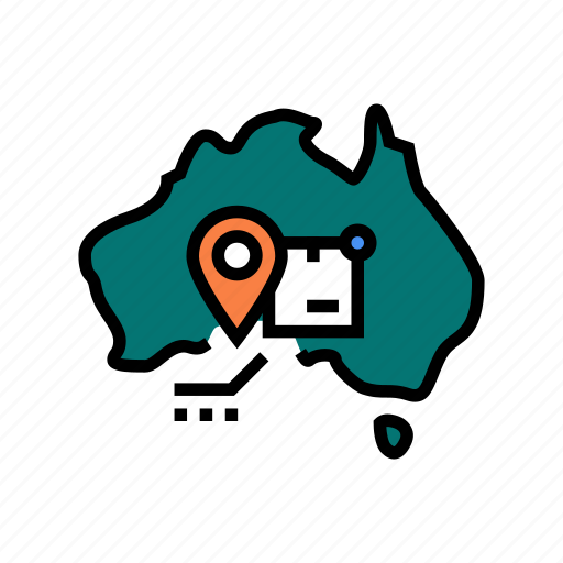 Australia, shipment, tracking, international, middle, east icon - Download on Iconfinder