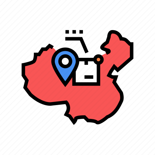 China, shipment, tracking, international, middle, east icon - Download on Iconfinder