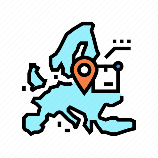 Europe, shipment, tracking, international, middle, east icon - Download on Iconfinder