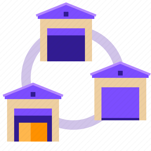 Connection, network, storage, warehouse icon - Download on Iconfinder