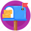 postbox, mailbox, letterbox, mail slot, postal 