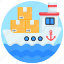 sea logistics, cargo ship, sea freight, ship delivery, sea shipment 