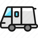 truck, delivery