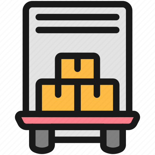 Delivery, truck, boxes icon - Download on Iconfinder