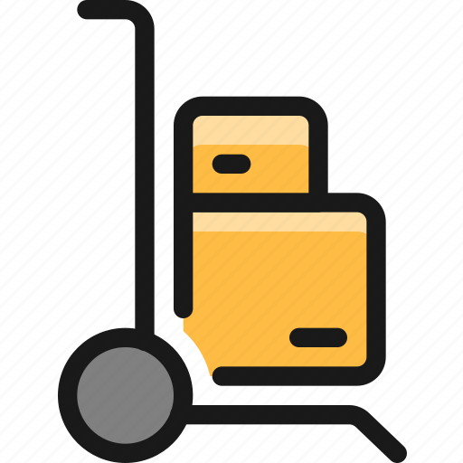 Warehouse, packages, cart icon - Download on Iconfinder