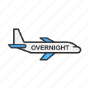 airplane, delivery, overnight shipping, shipping 