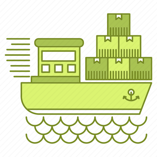 Boat, logistics, services, ship, shipping, transport icon - Download on Iconfinder