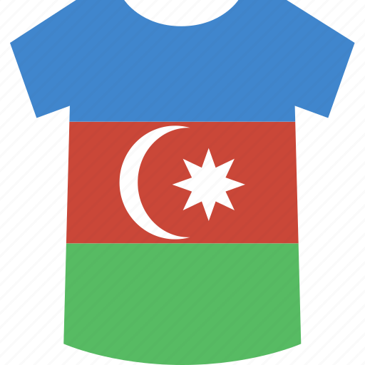 Azerbaijan, flag, shirt icon - Download on Iconfinder