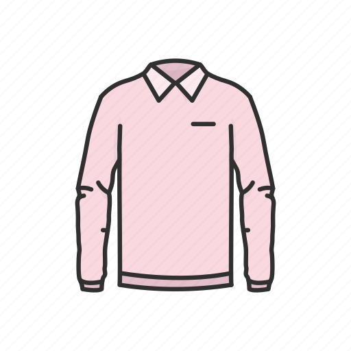 Clothing, garment, jacket, male clothes, polo shirt, shirt, sweatshirt icon - Download on Iconfinder