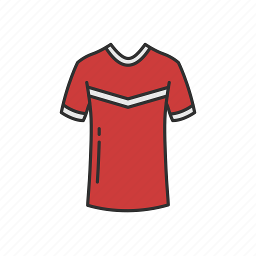 Clothes, garment, jersey, soccer jersey, soccer shirt, sports attire, sports gear icon - Download on Iconfinder