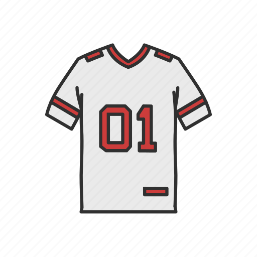 Clothes, clothing, fashion, football jersey, garment, jersey, shirt icon - Download on Iconfinder