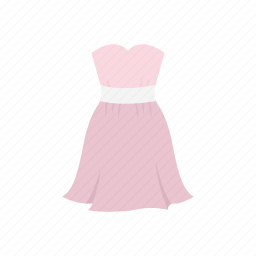 Clothing, cocktail dress, dress, frock, gown, party dress, skirt icon - Download on Iconfinder